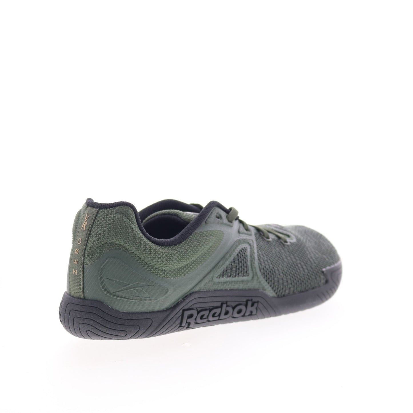 Reebok Nano Zero Mens Green Mesh Lace Up Athletic Cross Training Shoes