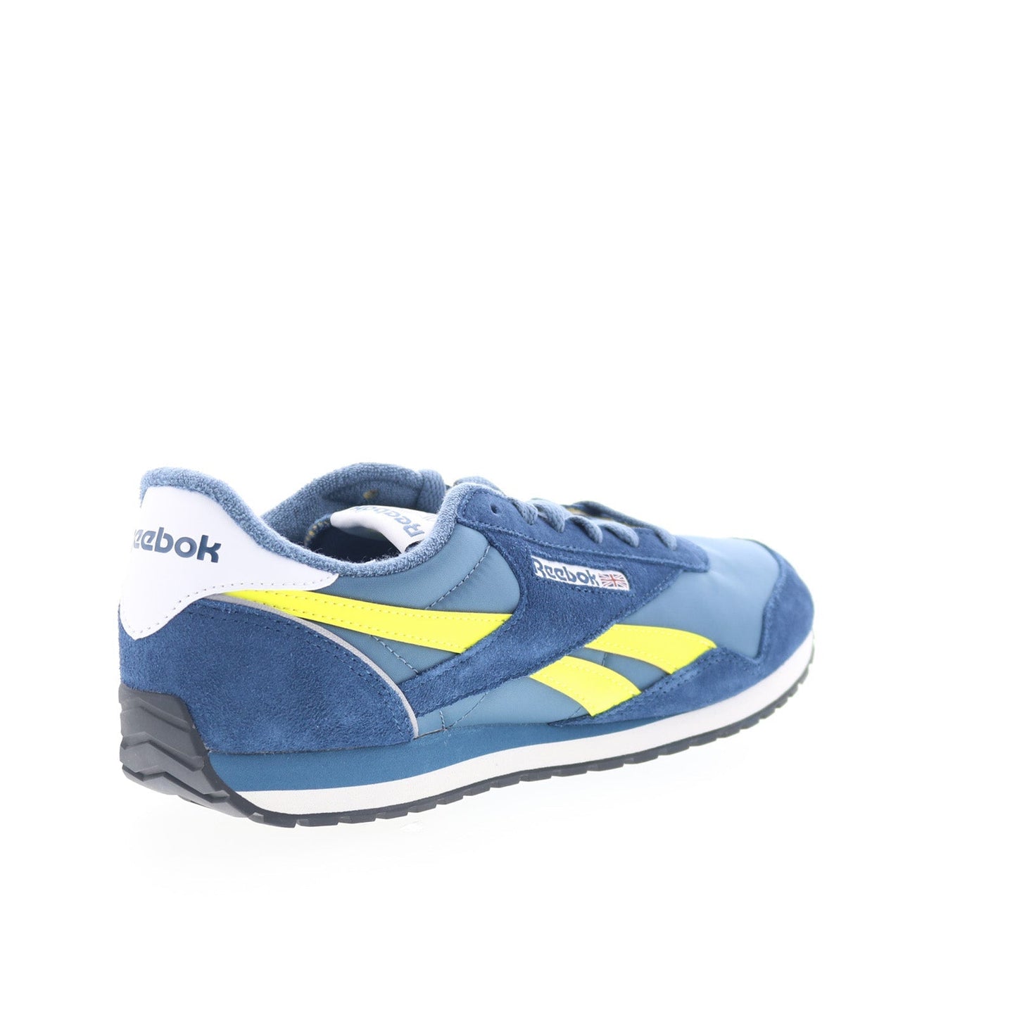 Reebok Classic AZ Mens Blue Suede Lace Up Lifestyle Sneakers Shoes