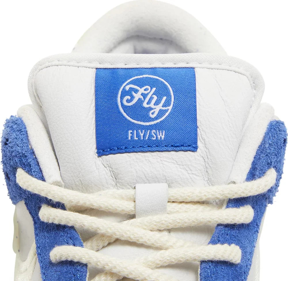 Nike Mens Fly Streetwear x Dunk Low Pro SB Sneakers - 'Gardenia'