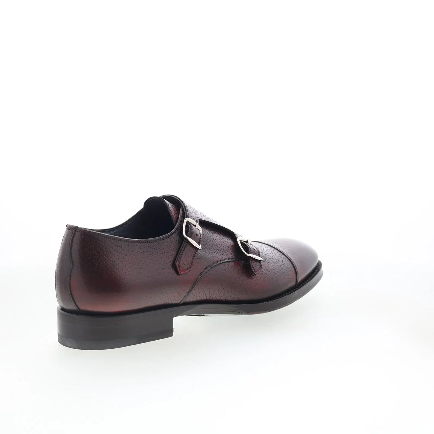 Di Bianco SBP934 Mens Burgundy Leather Loafers & Slip Ons Casual Shoes