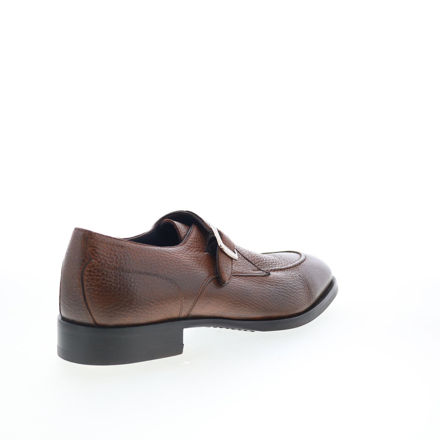 Di Bianco Saraceno Mens Brown Leather Loafers & Slip Ons Casual Shoes