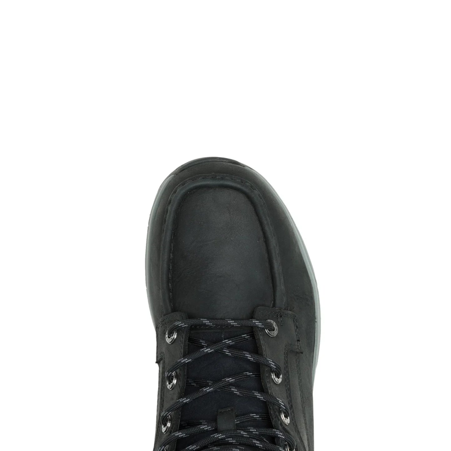 Wolverine Ride Wedge Moc EB Waterproof 6" Mens Black Work & Safety Boots