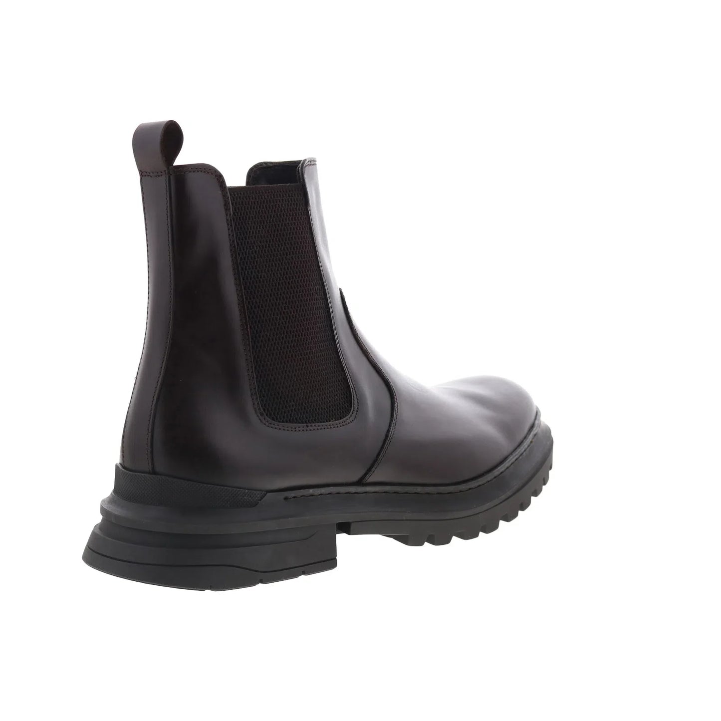 Aquatalia Enrico Waterproof M106934 Mens Brown Leather Chelsea Boots