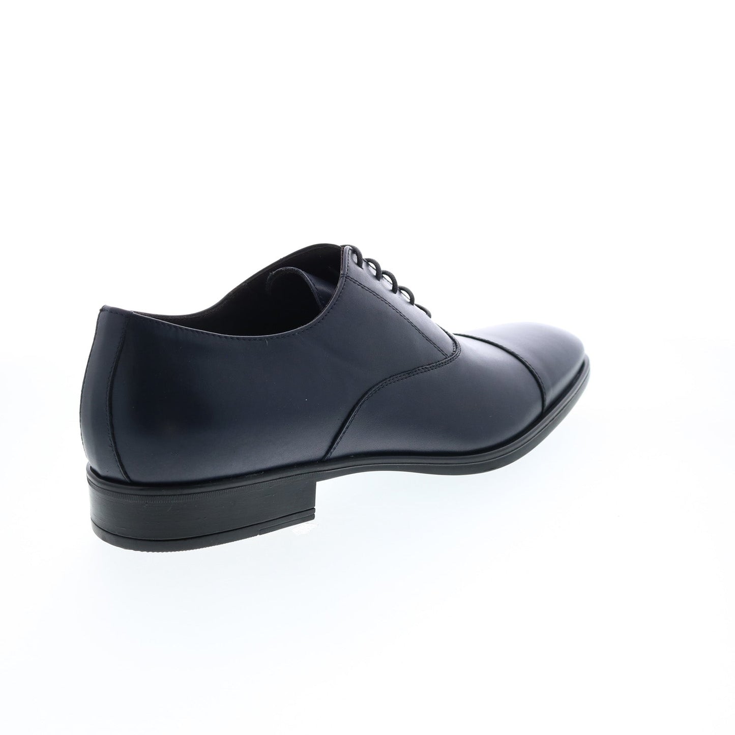 Bruno Magli Luna MB1LUNN0 Mens Blue Leather Oxfords & Lace Ups Cap Toe Shoes