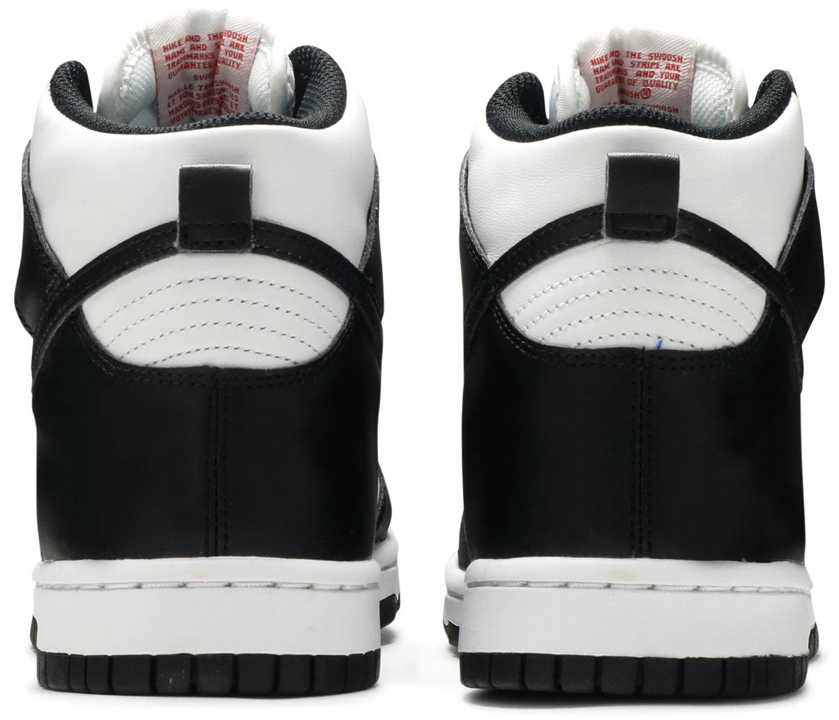 Nike Grade School Womens Dunk High Sneakers - 'Black White'