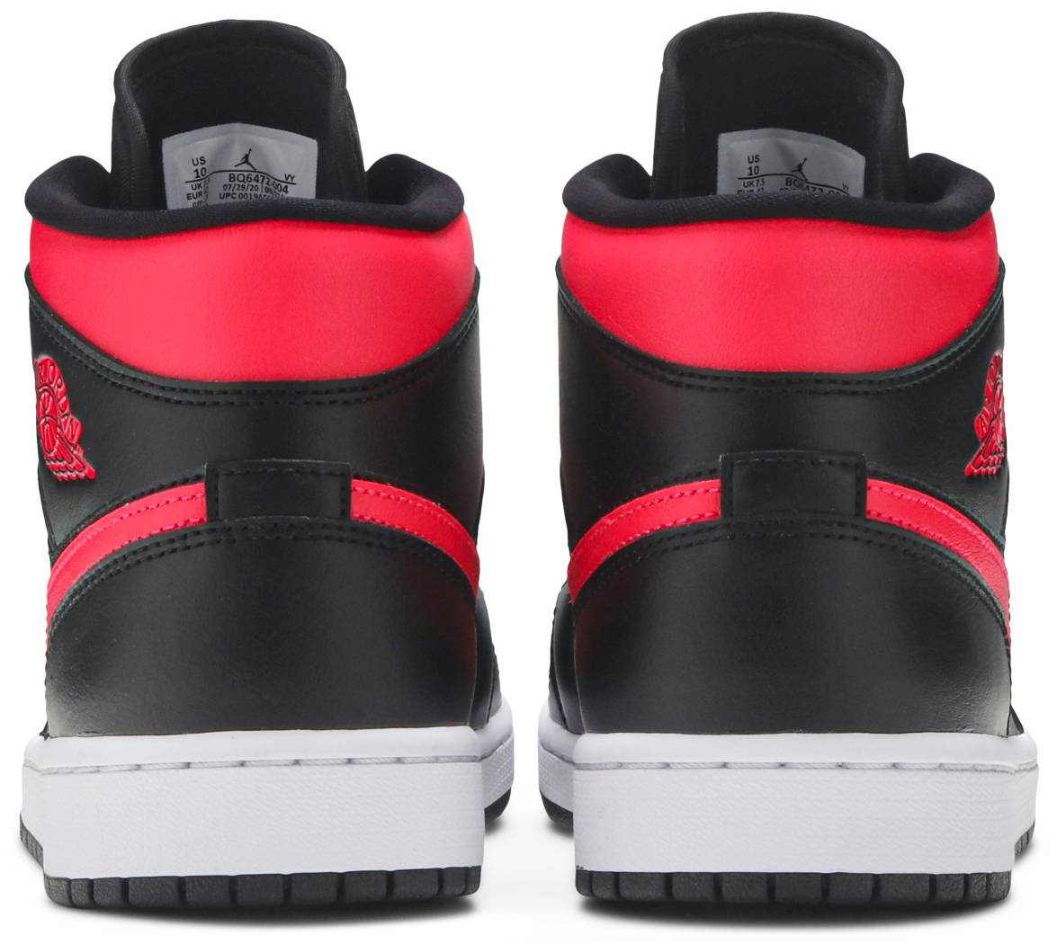 Nike Womens Air Jordan 1 Mid Sneakers - 'Siren Red'