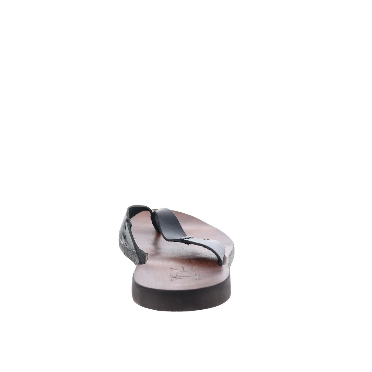 RD Company RD81 Mens Brown Leather Slip On Sandals Flip-Flops Shoes