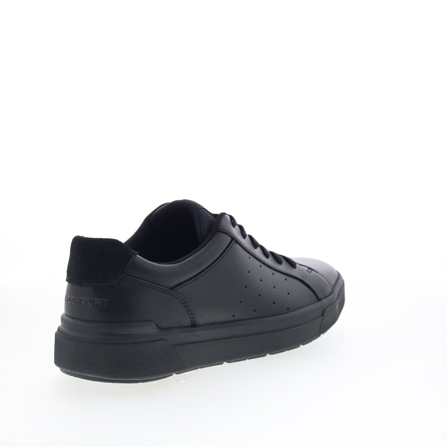 Rockport Total Motion Tarquin Mens Black Wide Lifestyle Sneakers Shoes