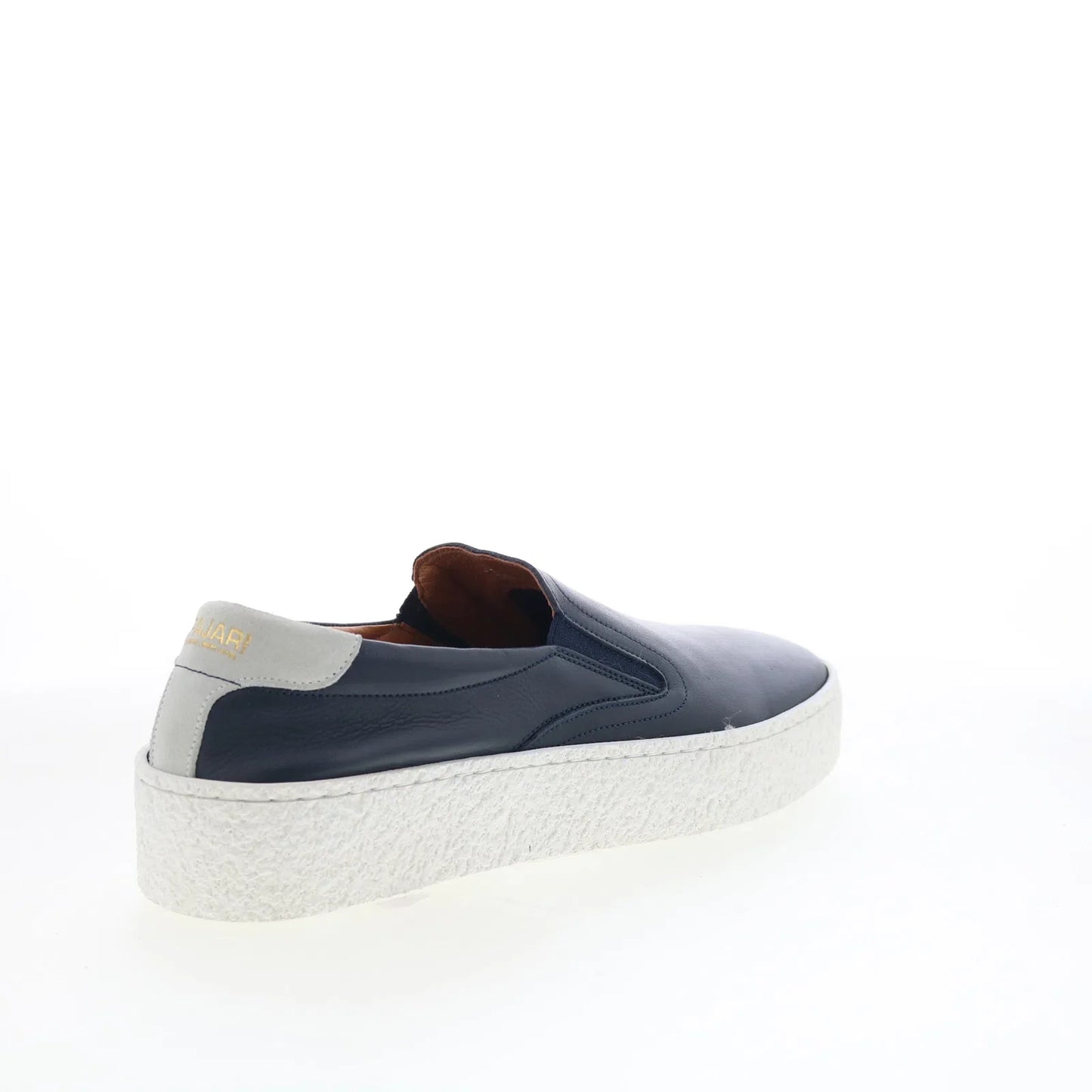 Pajar Rowan 75231 Mens Blue Leather Slip On Lifestyle Sneakers Shoes