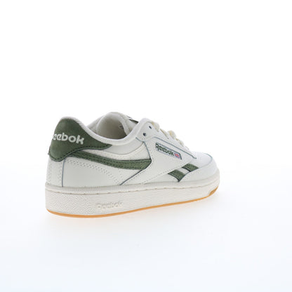 Reebok Club C Revenge Womens White Leather Lifestyle Sneakers Shoes
