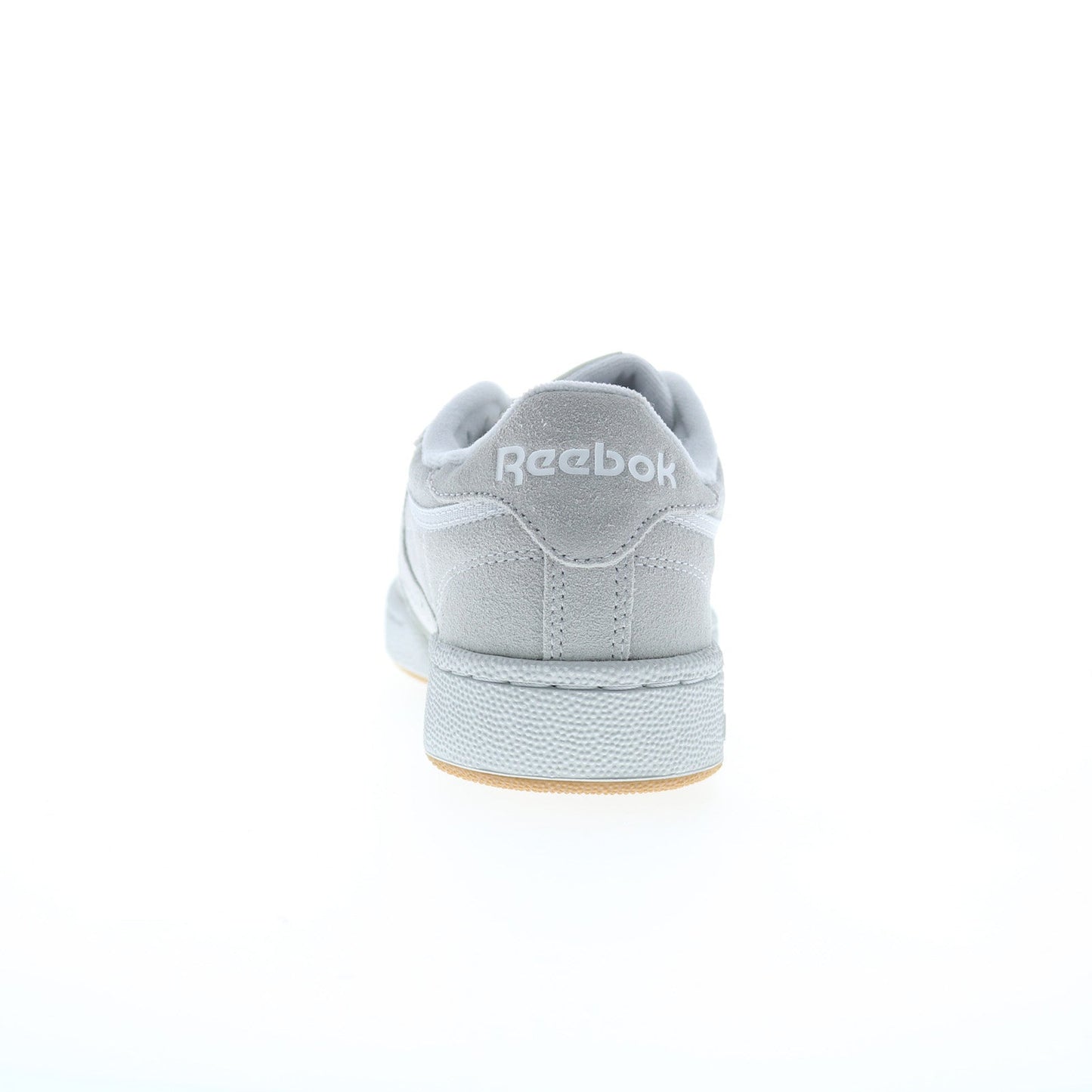Reebok Club C 85 Mens Gray Suede Lace Up Lifestyle Sneakers Shoes