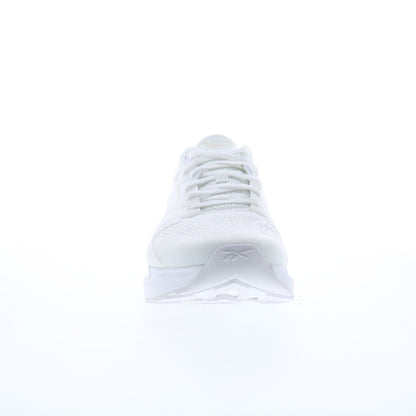 Reebok Zig Dynamica 5 Mens White Mesh Lace Up Lifestyle Sneakers Shoes