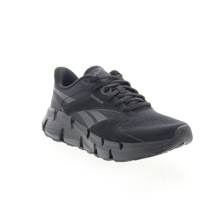 Reebok Zig Dynamica 5 Mens Black Synthetic Lace Up Lifestyle Sneakers Shoes