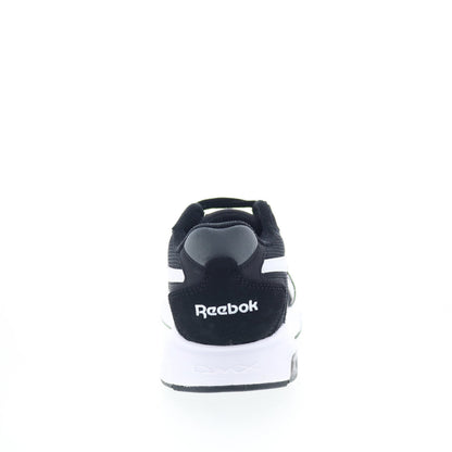 Reebok Glide DMX Womens Black Suede Lace Up Lifestyle Sneakers Shoes