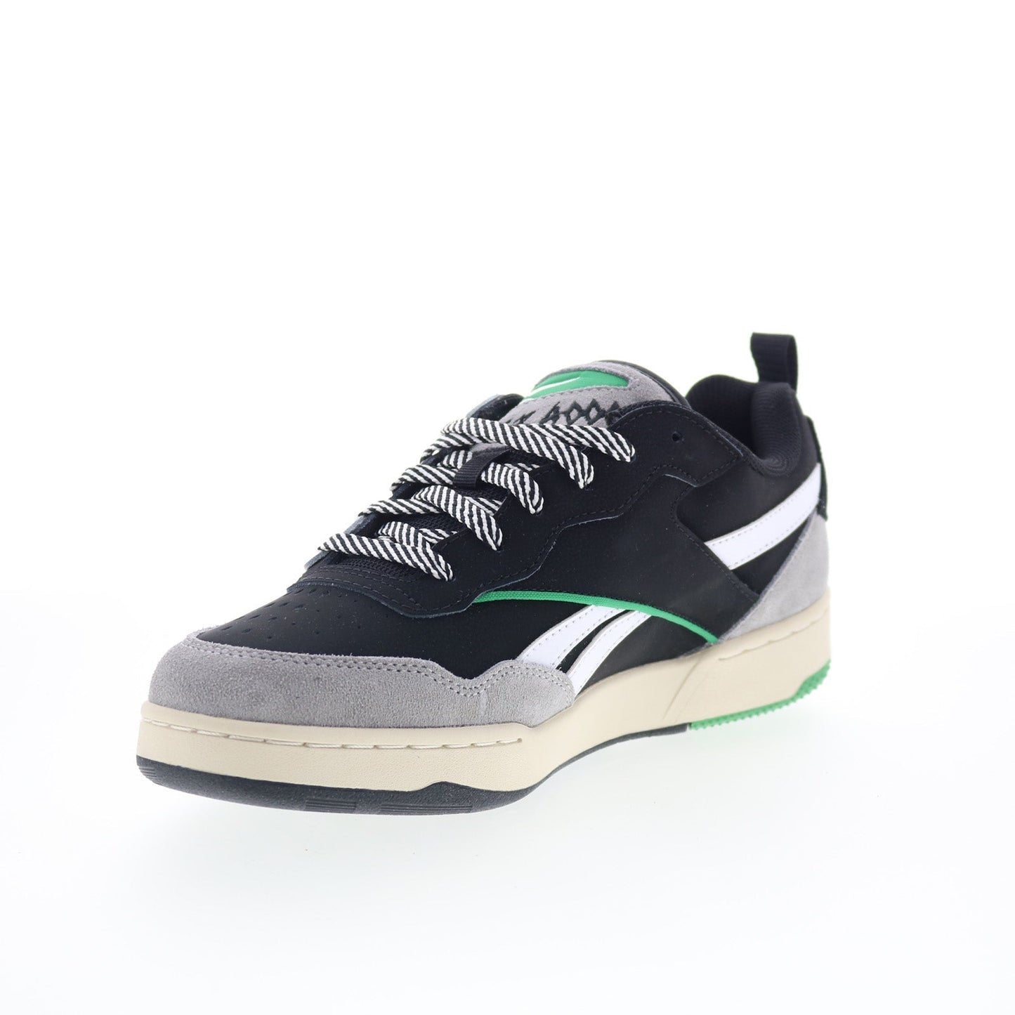 Reebok BB 4000 II ‘96 Mens Black Suede Lace Up Lifestyle Sneakers Shoes