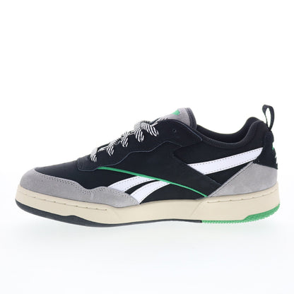 Reebok BB 4000 II ‘96 Mens Black Suede Lace Up Lifestyle Sneakers Shoes