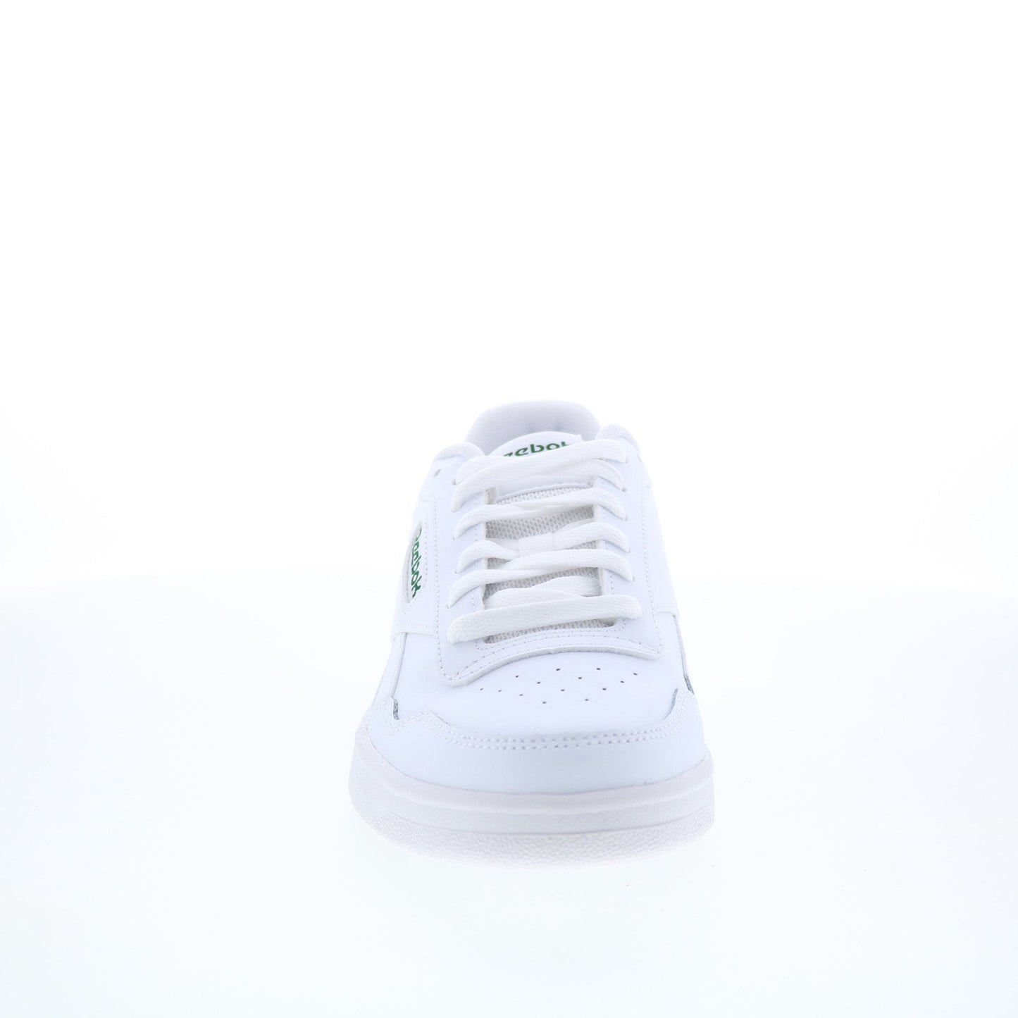 Reebok Court Advance Mens White Leather Lace Up Lifestyle Sneakers Shoes