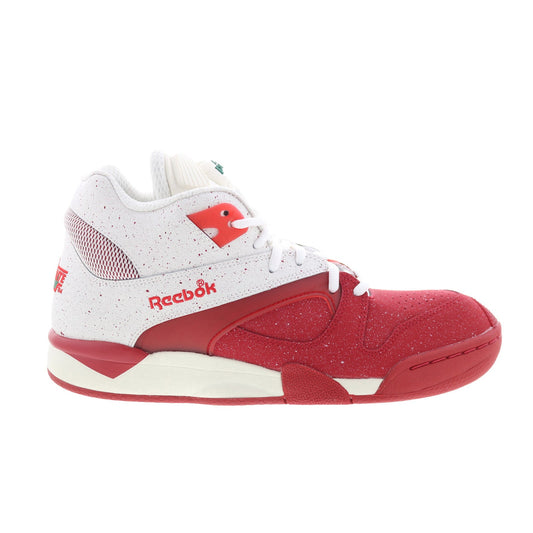 Reebok Court Victory Pump Mens Red Leather Lifestyle Sneakers Shoes