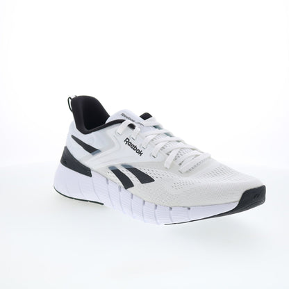 Reebok Nano Gym Mens White Mesh Lace Up Cross Training Athletic Shoes