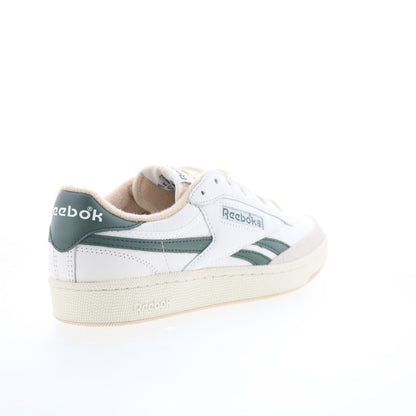Reebok Club C Revenge Vintage Mens White Leather Lifestyle Sneakers Shoes