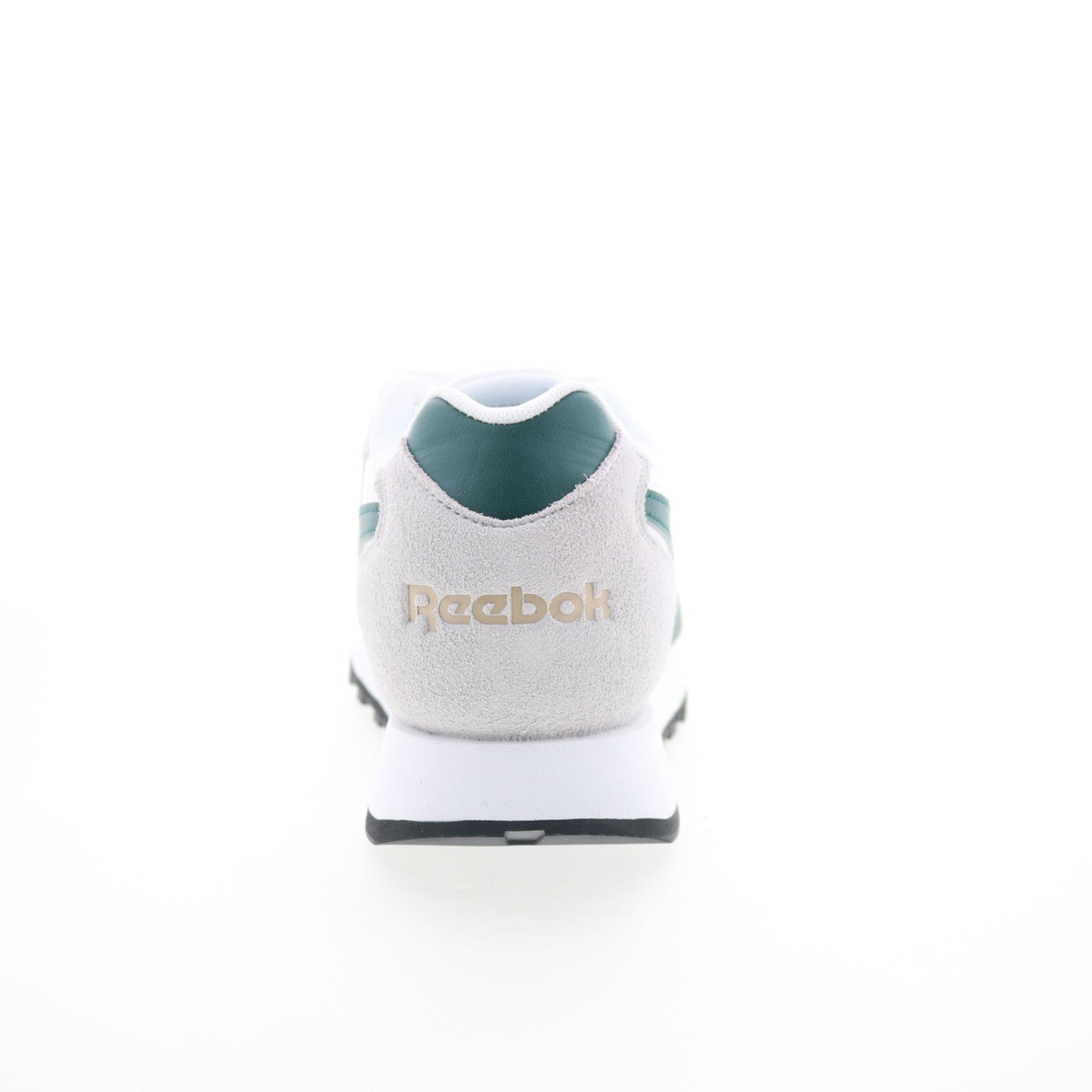 Reebok Glide Mens White Suede Lace Up Lifestyle Sneakers Shoes