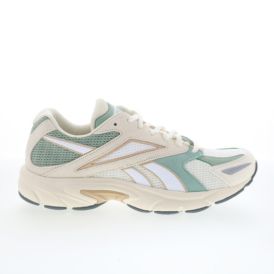 Reebok Road Prime Mens Beige Mesh Lace Up Lifestyle Sneakers Shoes