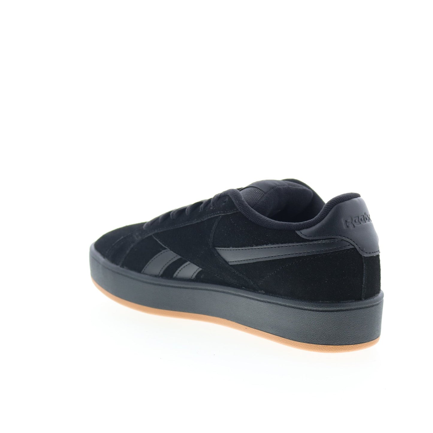 Reebok Retro Mega Mens Black Suede Lace Up Lifestyle Sneakers Shoes