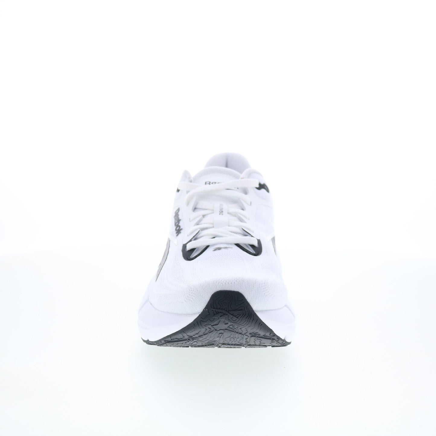 Reebok Zignition Mens White Canvas Lace Up Athletic Running Shoes