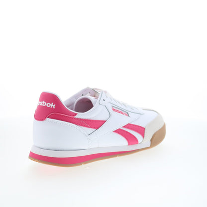 Reebok Campio XT Mens White Leather Lace Up Lifestyle Sneakers Shoes