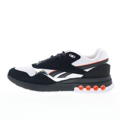 Reebok ERS World Anuel AA Mens Black Suede Lace Up Lifestyle Sneakers Shoes
