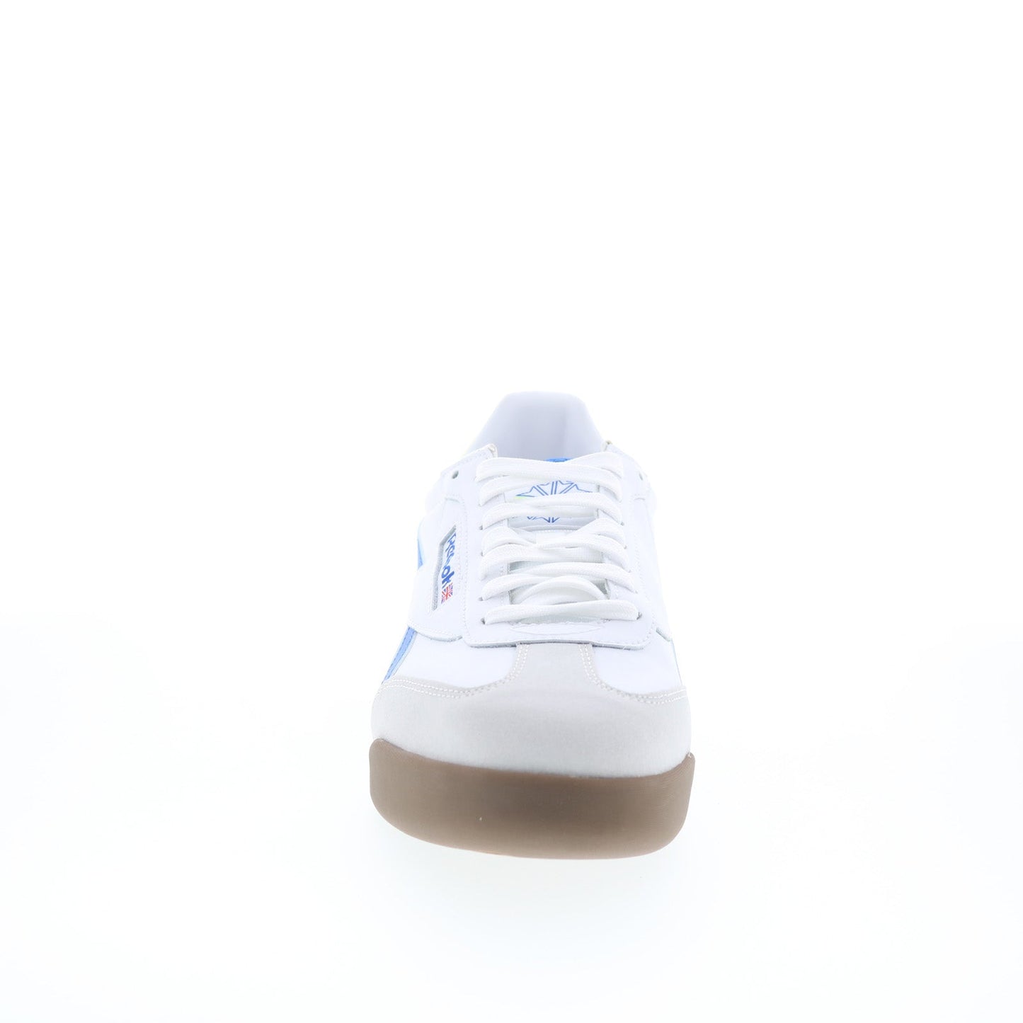 Reebok Campio XT Mens White Leather Lace Up Lifestyle Sneakers Shoes