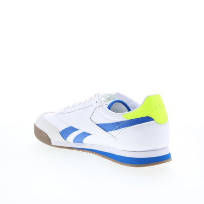 Reebok Campio XT Mens White Leather Lace Up Lifestyle Sneakers Shoes