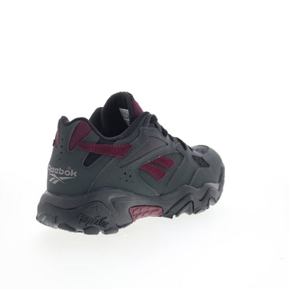 Reebok Preseason 94 Low Mens Gray Leather Lace Up Lifestyle Sneakers Shoes
