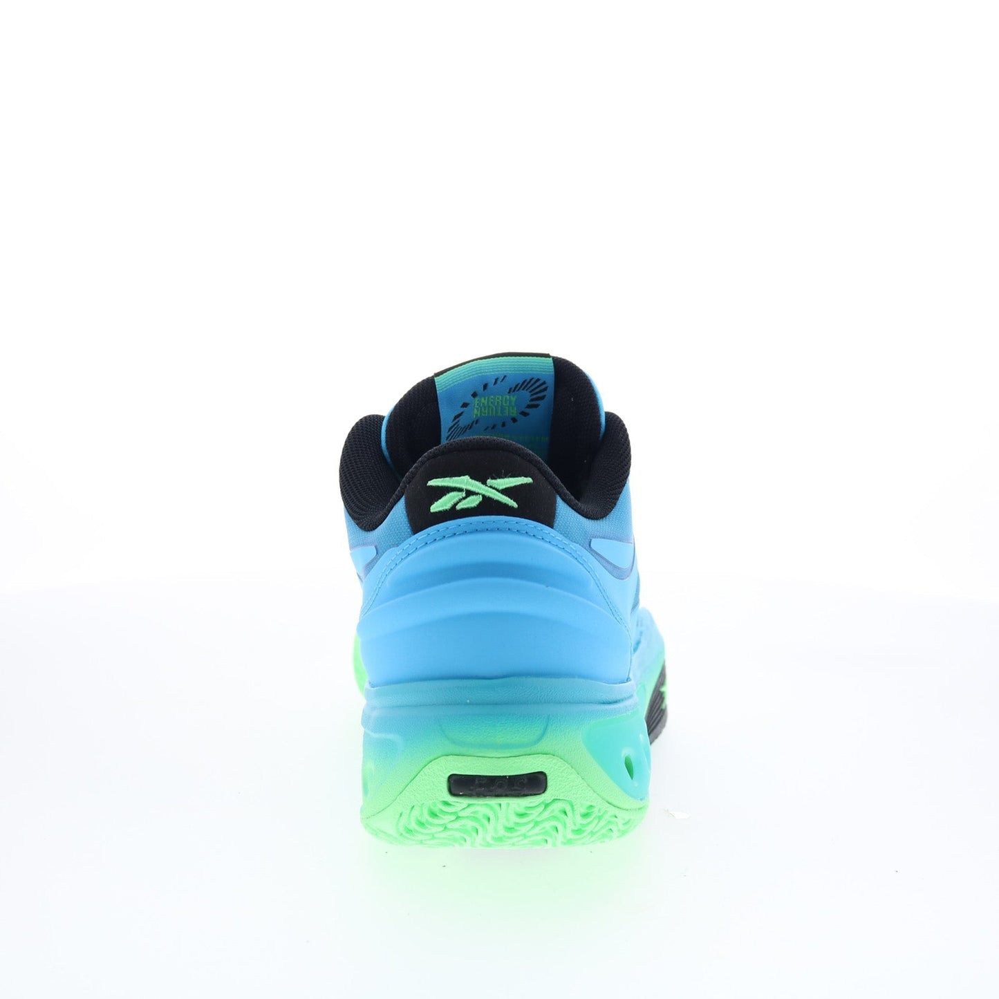 Reebok Engine A Mens Blue Synthetic Lace Up Athletic Basketball Shoes