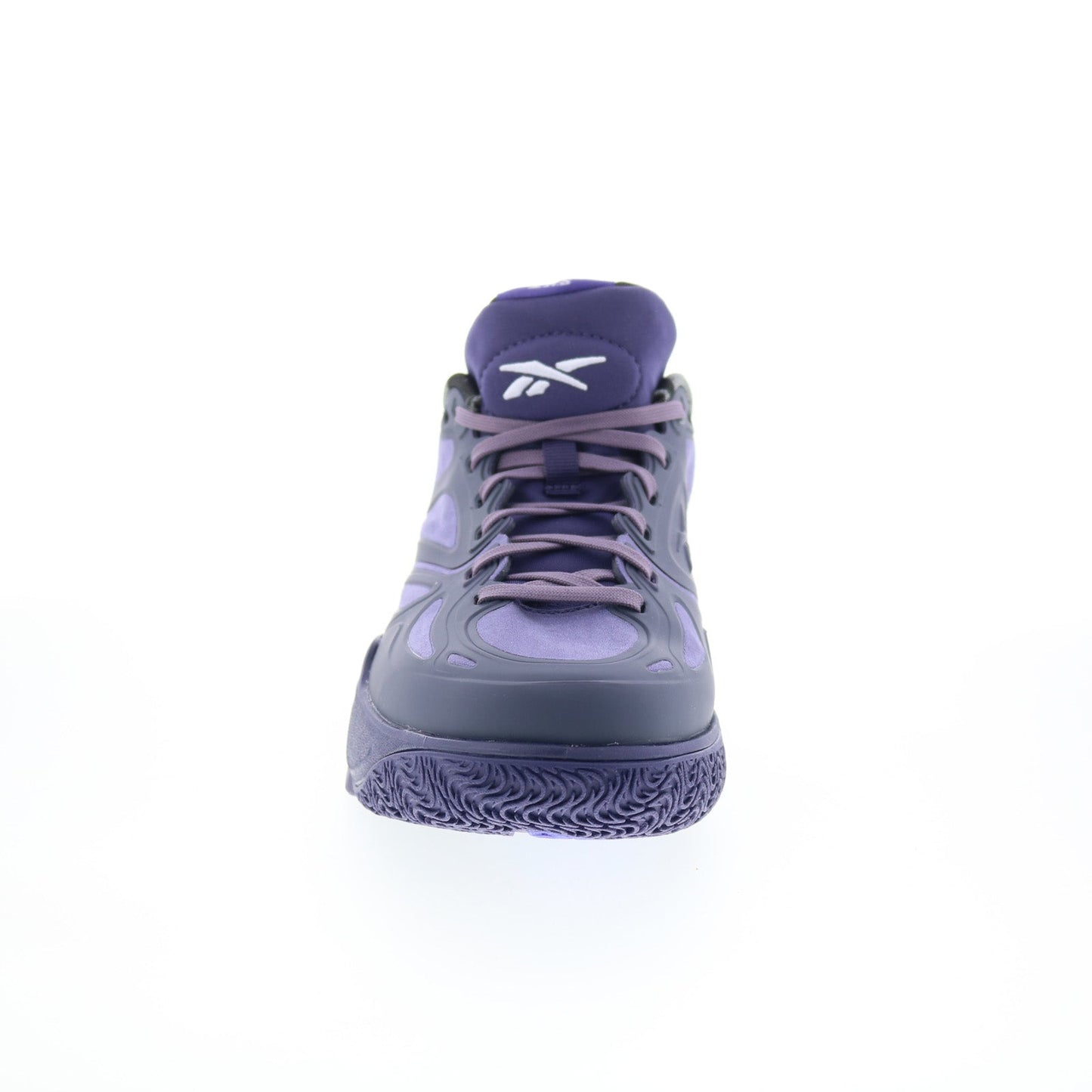 Reebok Engine A Mens Purple Synthetic Lace Up Athletic Basketball Shoes