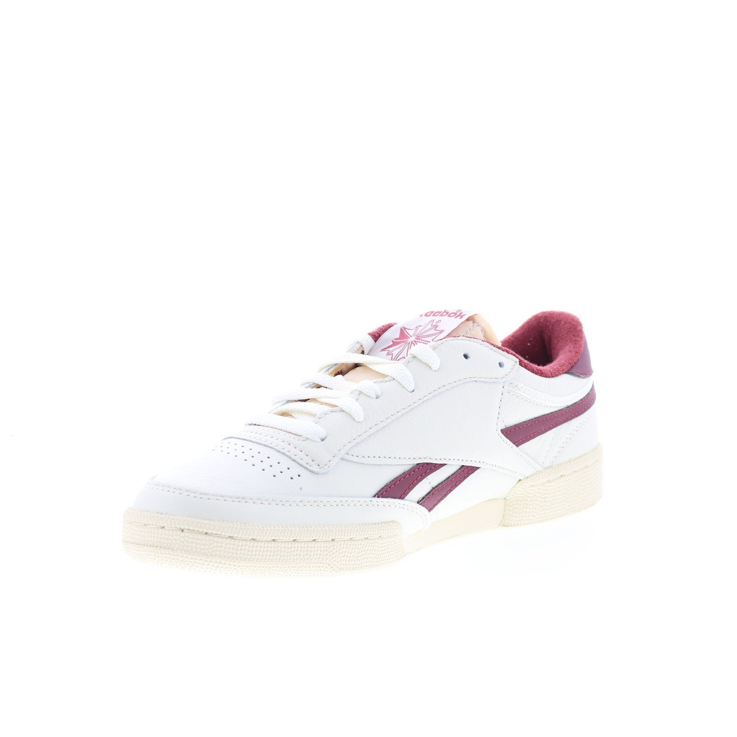 Reebok Club C Revenge Vintage Mens White Leather Lifestyle Sneakers Shoes