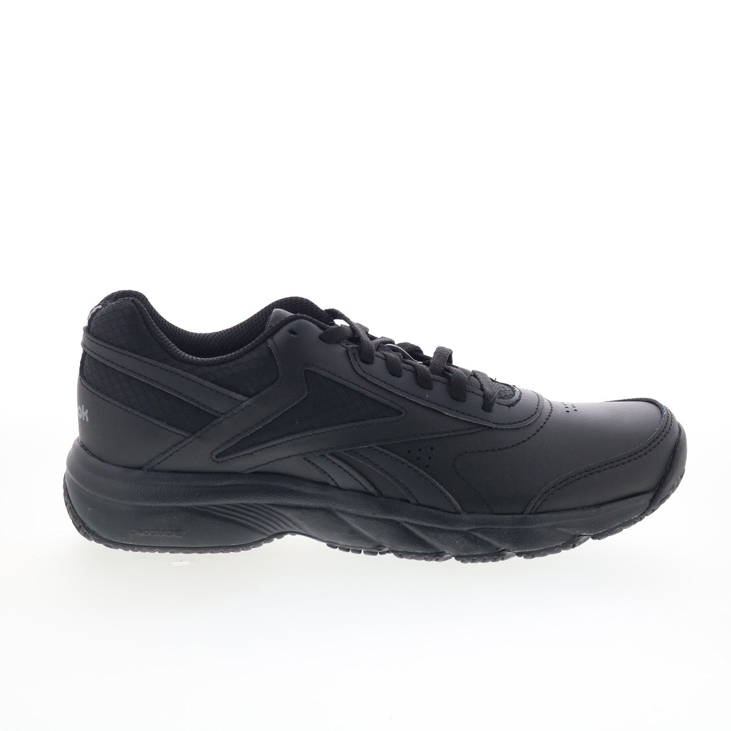 Reebok Work N Cushion 4.0 Mens Black Leather Lace Up Work & Safety Shoes