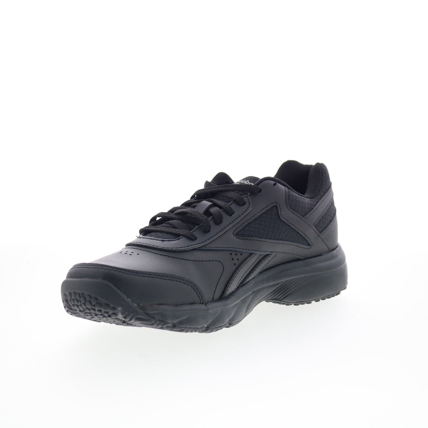 Reebok Work N Cushion 4.0 Mens Black Leather Lace Up Work & Safety Shoes