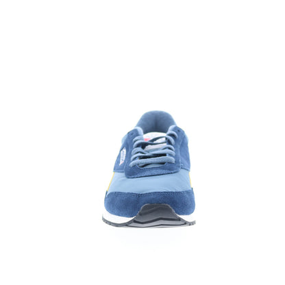 Reebok Classic AZ Mens Blue Suede Lace Up Lifestyle Sneakers Shoes