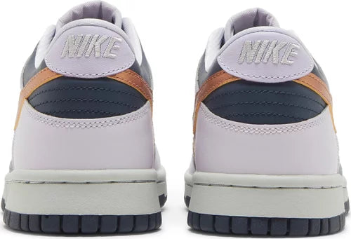 Nike Grade School Womens Dunk Low SE Sneakers - 'Copper Swoosh'