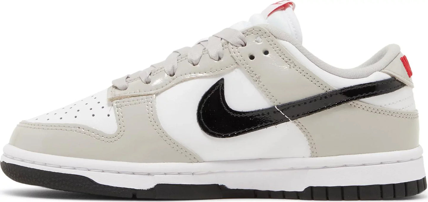 Nike Womens Dunk Low Sneakers - 'Light Iron Ore Black'