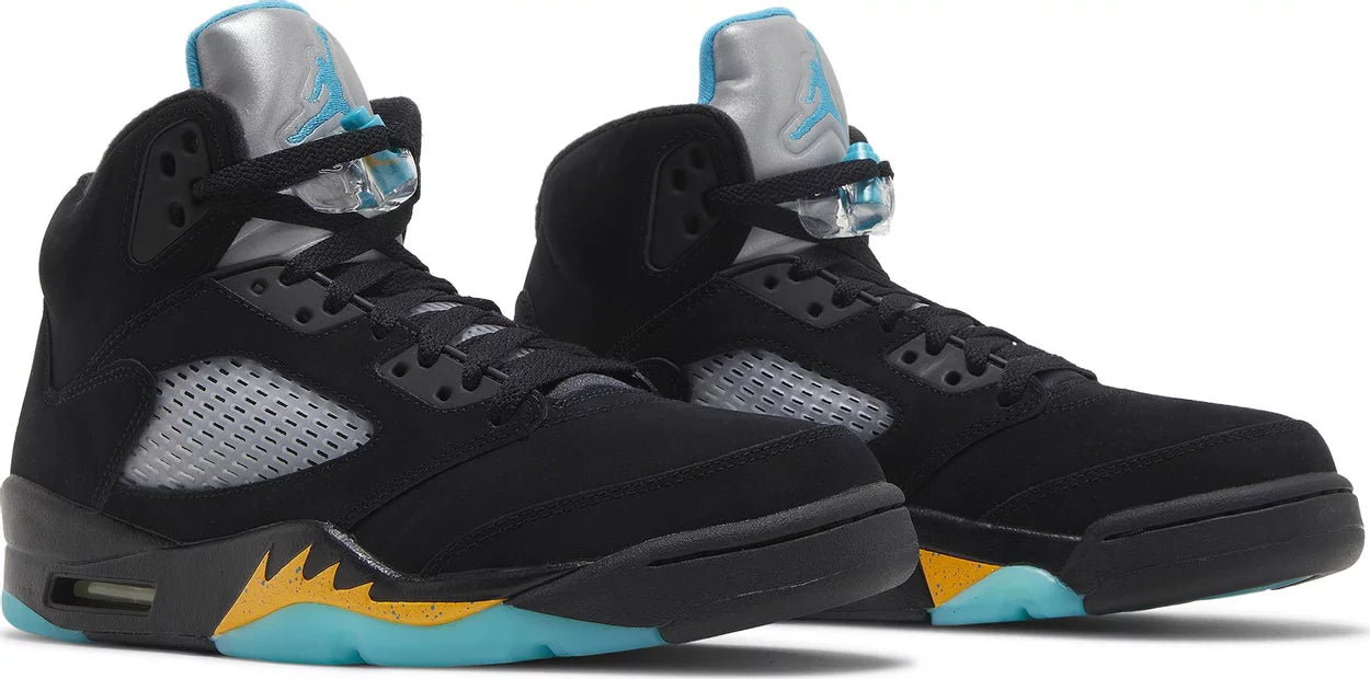Nike Mens Air Jordan 5 Retro Sneakers - 'Aqua'