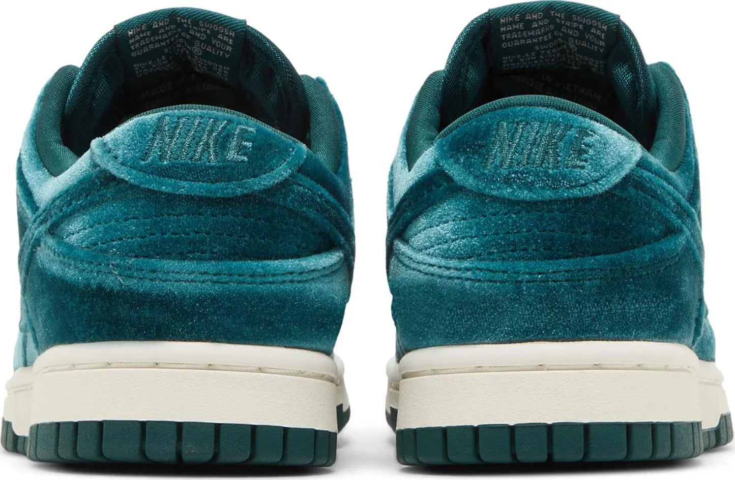 Nike Womens Dunk Low Sneakers - 'Green Velvet'