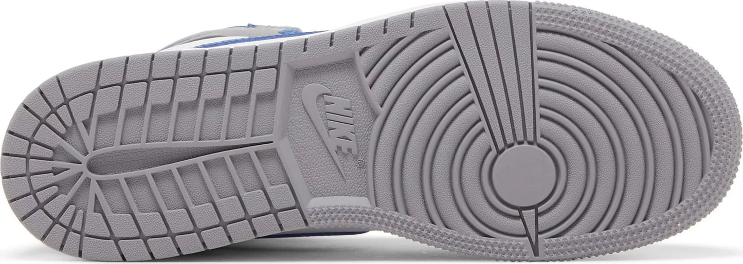 Nike Grade School Womens Air Jordan 1 Retro High OG Sneakers - 'True Blue'
