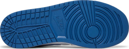 Nike Mens Air Jordan 1 Mid Sneakers - 'Cement True Blue'