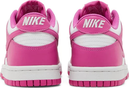 Nike Grade School Womens Dunk Low Sneakers - 'Active Fuchsia'