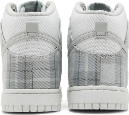 Nike Mens Dunk High SE Sneakers - 'Mint Plaid'