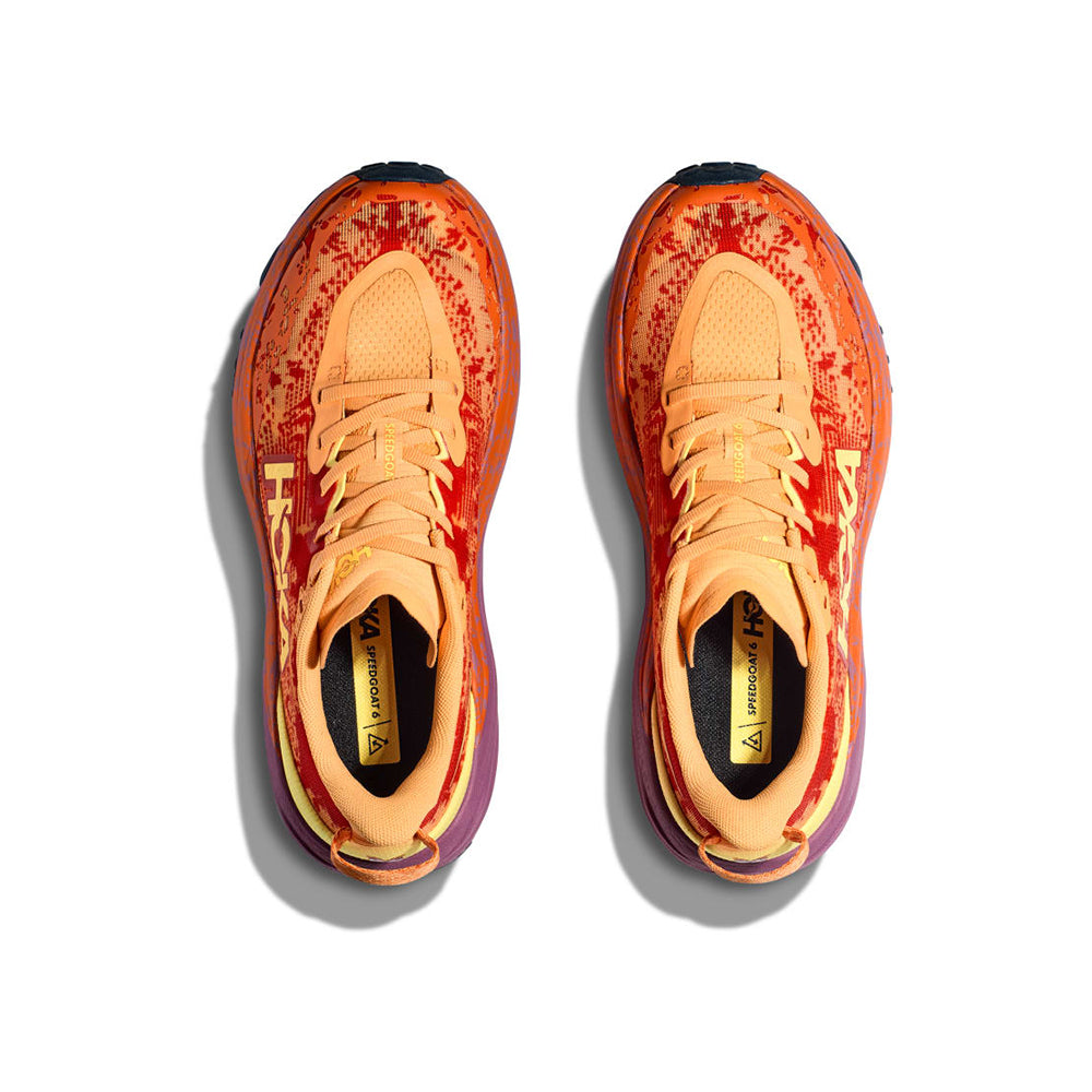 Speedgoat 6 (Wide) Men's Trail :Sherbet | Beet Root