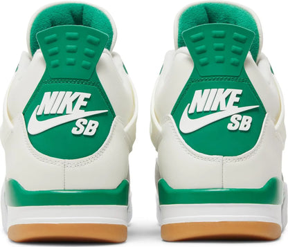 Nike Mens SB x Air Jordan 4 Retro Sneakers - 'Pine Green'