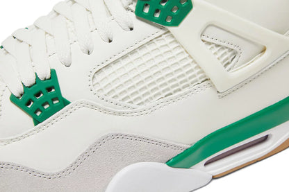 Nike Mens SB x Air Jordan 4 Retro Sneakers - 'Pine Green'
